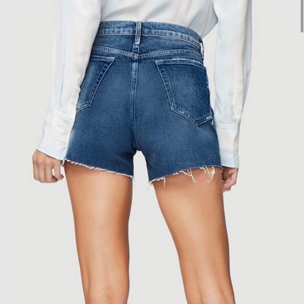 FRAME Le Brigitte Denim Shorts - Picture 2 of 7